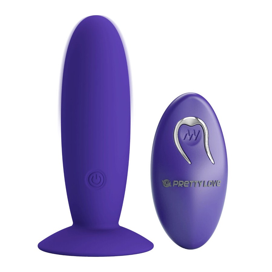 PRETTY LOVE - YOUTH PLUG VIBRATORE ANALE TELECOMANDO VIOLETTO